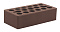 Кирпич облицовочный шоколад одинарный гладкий М-175 Керма – 4