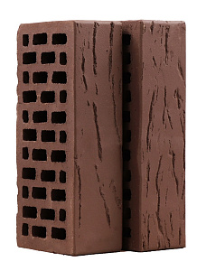 Кирпич облицовочный шоколад одинарный Антик М-150 Магма – 8