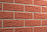 Плитка фасадная клинкерная Feldhaus Klinker R435NF14 Carmesi mana рельефная, 240x71x14  – 3