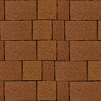 Тротуарная плитка Steinrus Старый город Штайн оранжевый, native, 60 мм – 2