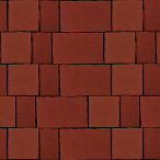 Тротуарная плитка Steinrus Старый город Штайн красный, гладкая, 60 мм – 2