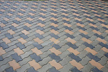 Тротуарная плитка Волна 342 МЗ 240х130х80 Серый – 3