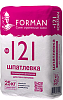 Шпатлевка полимерная финишная Forman 121 белая, 25 кг – 1
