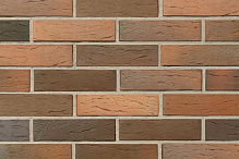 Кирпич облицовочный баварская кладка одинарный риф М-150  Браер – 7