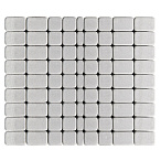 Тротуарная плитка Классико 73/110/115х60 Серебристый – 3