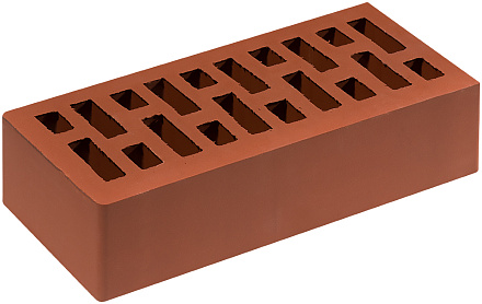 Кирпич облицовочный Бордовый одинарный гладкий Тербунский гончар – 9