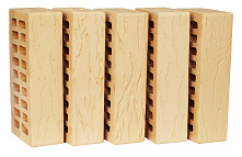 Кирпич облицовочный слоновая кость одинарный Береста М-150  БКЗ – 7