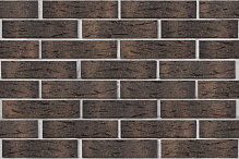 Кирпич облицовочный Графитовый с посыпкой одинарный рустик – 4