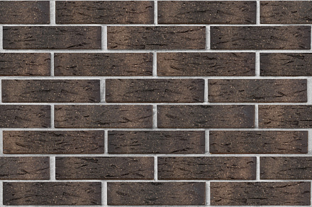 Кирпич облицовочный Графитовый с посыпкой одинарный рустик – 4