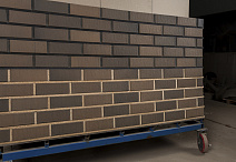 Кирпич облицовочный Нева полуторный Вертикальный Руст М200 VOLGABRICK – 4