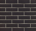 Плитка фасадная клинкерная Feldhaus Klinker R700NF14 Аnthracit liso  гладкая, 240x71x14  – 1