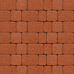 Тротуарная плитка Steinrus Инсбрук Альт оранжевый, native, 40 мм – 2