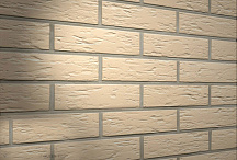 Плитка фасадная клинкерная Feldhaus Klinker R140NF9 Perla senso рельефная, 240x71x9 – 3