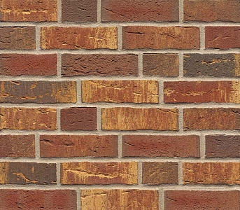 Кирпич клинкерный Feldhaus Klinker "Sintra ardor calino K686WDF" ручная формовка 215х102х65  – 1