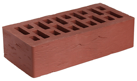 Кирпич клинкерный Бордовый камень одинарный Старый Город М-300 – 1