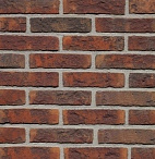 Кирпич облицовочный Terca (Wienerberger) BLAUW-ROOD GENUANCEERD ручная формовка 210х100х65  – 3