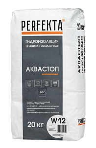 Гидроизоляция обмазочная Perfekta Аквастоп W12 20 кг  – 1