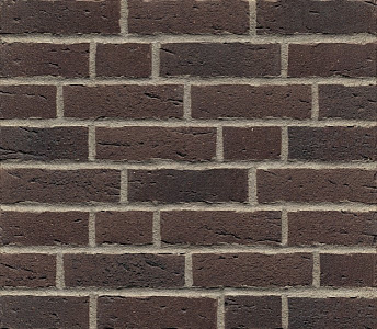 Плитка фасадная клинкерная Feldhaus Klinker R697WDF14 Sintra geo рельефная, 215x65x14  – 1