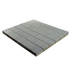 Тротуарная плитка Старый город Ландхаус серый 80/160/240х160х60 – 2