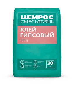 Клей гипсовый ЦЕМРОС 30 кг – 1