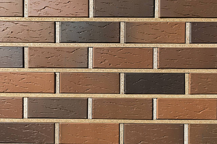 Кирпич облицовочный Нева евро полуторный Горизонтальный Руст М200 VOLGABRICK – 1