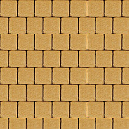 Тротуарная плитка Steinrus Квадрат малый желтый, Old-Age, 60 мм – 2