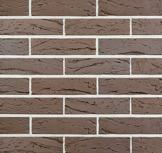 Кирпич облицовочный темный шоколад одинарный кора дерева М-150 КС-Керамик – 6