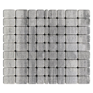 Тротуарная плитка Классико 73/115/110х60 Color Mix "Туман" – 3