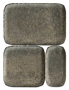 Тротуарная плитка Классико 73/115/110х60 Color Mix "Туман" – 5