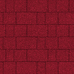 Тротуарная плитка Steinrus Новый город винный, native, 40 мм – 2
