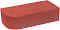 Кирпич облицовочный гляссе одинарный гладкий полнотелый R60 М-300 КС-Керамик – 1