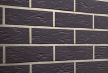 Плитка фасадная клинкерная Stroeher Glanzstueck, Glanzstueck N1 гладкая неглазурованная Lоng14, 440х52х14  – 3