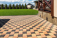 Тротуарная плитка Классико 73/115/110х60 Color Mix "Мальва" – 10