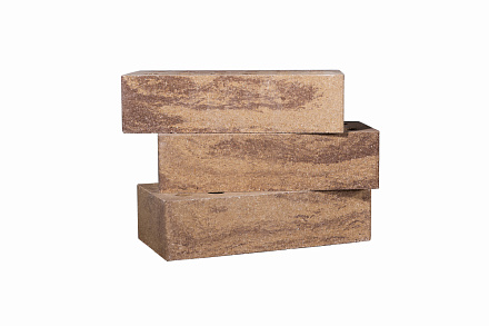 Кирпич гиперпрессованный одинарный Желтая Яшма гладкий СПК – 4