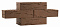 Кирпич облицовочный коричневый одинарный руст М-175 Голицыно – 5