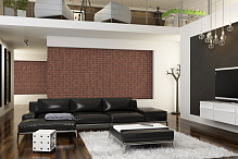 Плитка фасадная клинкерная Feldhaus Klinker R332NF14 Carmesi multi mana рельефная, 240x71x14  – 2 Плитка фасадная клинкерная Feldhaus Klinker R332NF14 Carmesi multi mana рельефная, 240x71x14  – 2