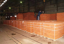 Кирпич строительный полнотелый с тех.пустотами одинарный М-150 рифленый Рузаевка – 5