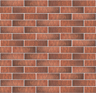 Кирпич облицовочный одинарный Красный Терра Флеш – 7