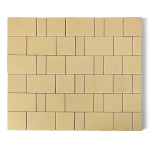 Тротуарная плитка Старый город Ландхаус песочный 80/160/240х160х60 – 2