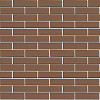 Кирпич облицовочный Темно-коричневый брусок гладкий ЖКЗ – 2