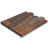 Тротуарная плитка Steinrus Инсбрук Альт Брик ColorMix Рей, native, 60 мм – 1