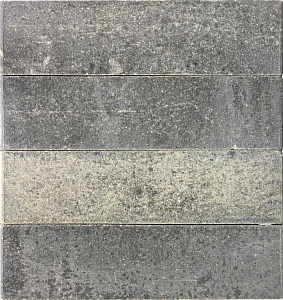 Кирпич гиперпрессованный одинарный Черный Авантюрин гладкий СПК – 1