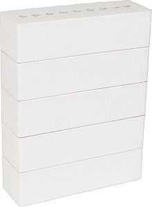 Кирпич облицовочный белый евро гладкий полнотелый Красная Гвардия – 1