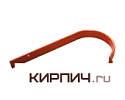 Крюк карнизный короткий 125х70 мм, Красное вино (RAL3005) / GRAND LINE (Россия) – 1