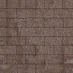 Тротуарная плитка Steinrus Прямоугольник коричневый, Old-Age, 60 мм – 2