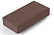 Тротуарная плитка Брусчатка 200х100х40 коричневый п/п сц – 1