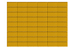 Тротуарная плитка Прямоугольник 200х100х60 жёлтый – 1
