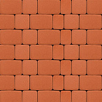 Тротуарная плитка Steinrus Инсбрук Альт оранжевый, гладкая, 40 мм – 2