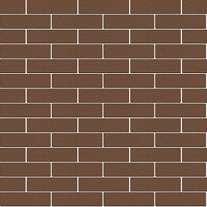 Кирпич облицовочный коричневый одинарный пена ЖКЗ – 3