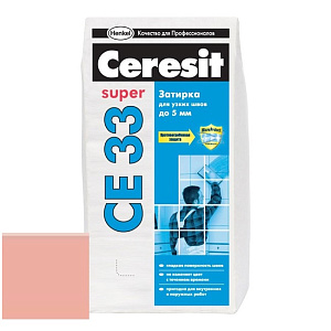 Затирка для узких швов Ceresit CE33 Super №31 роса 2 кг – 1